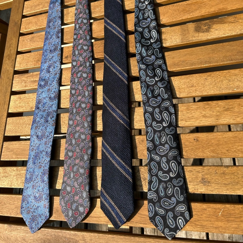 Men’s Dion lot of 4 ties